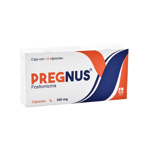 PREGNUS 500 mg 12 Cápsula(s)