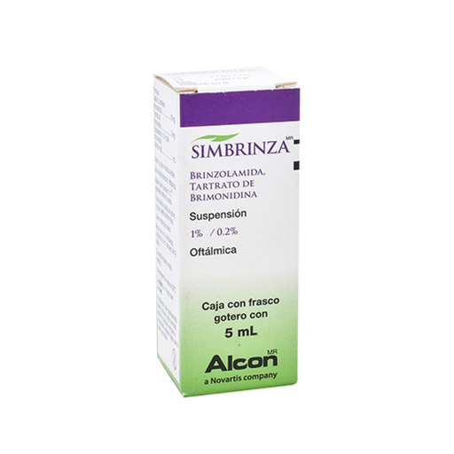 SIMBRINZA 10/2 mg 5 Mililitro
