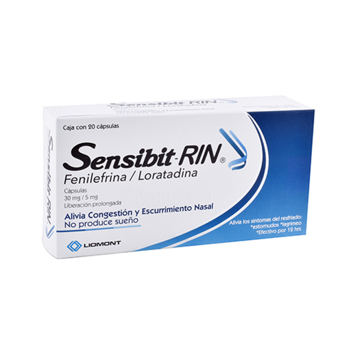 SENSIBIT RIN 5/30 mg 20 Cápsula(s)