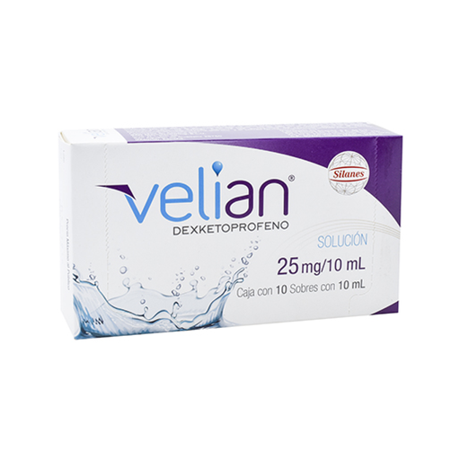 VELIAN 25 mg 10 Sobre(s)
