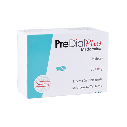PREDIAL-PLUS LP 850 mg 60 Tableta(s)