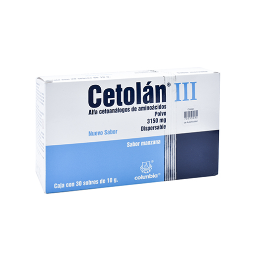 CETOLAN III MZNA 3150 mg/10 g 30 Sobre(s)