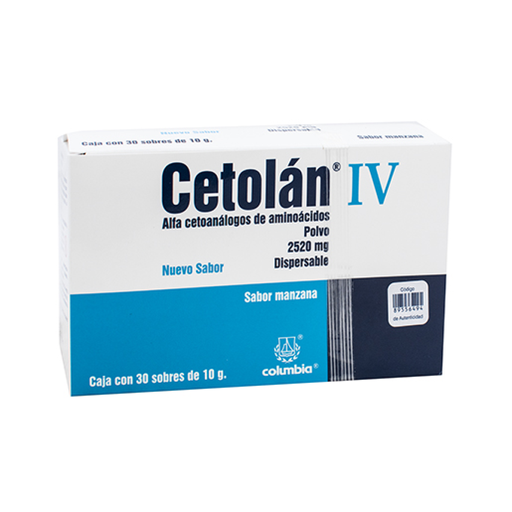 CETOLAN IV MZNA 2520 mg/10 g 30 Sobre(s)