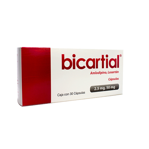 BICARTIAL 2.5/50 mg 30 Cápsula(s)