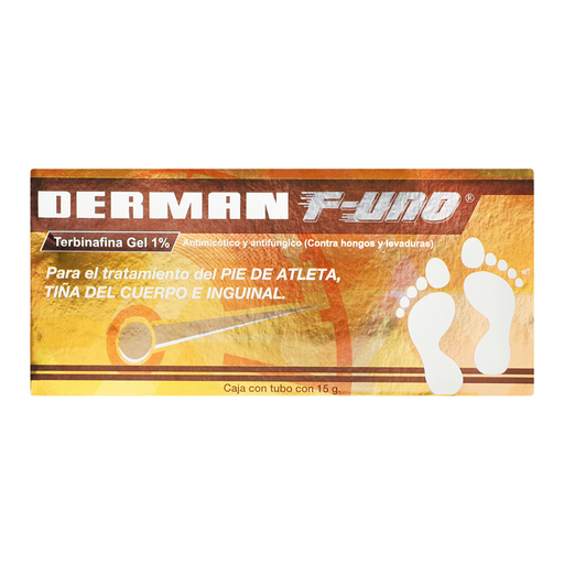 DERMAN F-UNO GEL 10 mg 15 Gramos