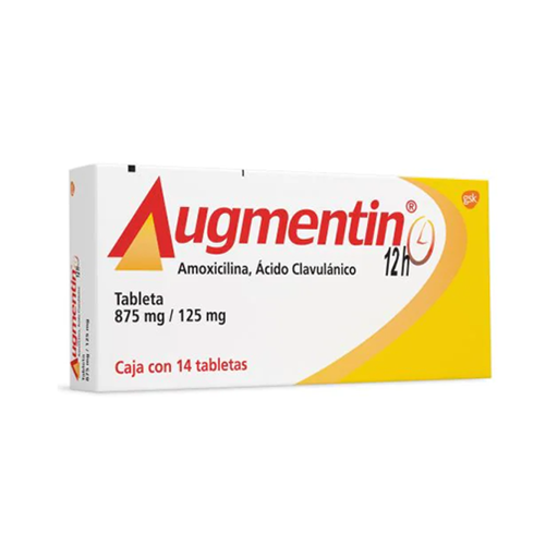 AUGMENTIN 12H 875/125 mg 14 Tableta(s)