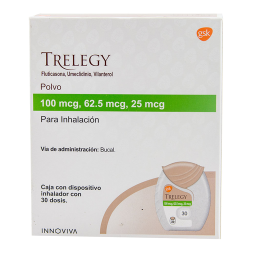 TRELEGY PVO+INH 100/62.5/25 mcg 30 Dosis