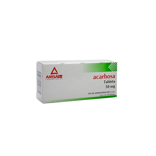 ACARBOSA 50 mg 30 Tableta(s)