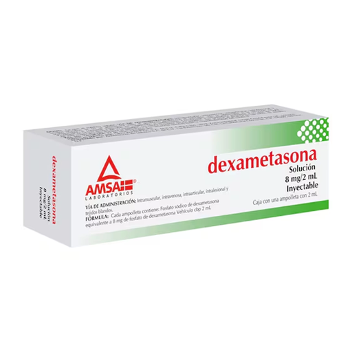 DEXAMETASONA 8 mg 1 Ampolleta