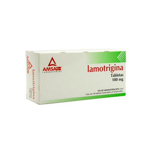 LAMOTRIGINA 100 mg 28 Tableta(s)