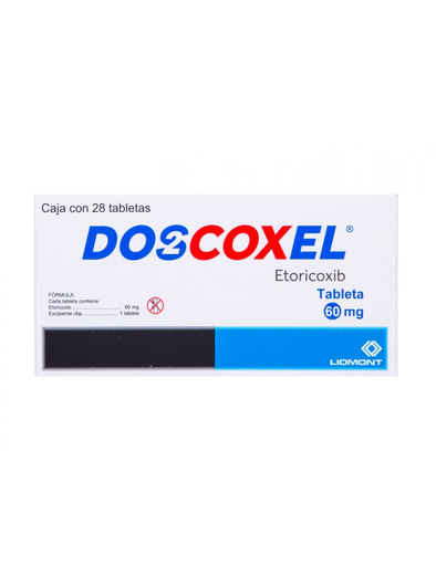 DOSCOXEL 60 mg 28 Tableta(s)