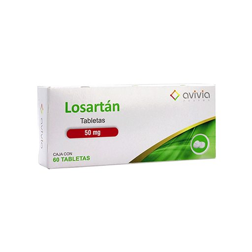 LOSARTAN 50 mg 60 Tableta(s)