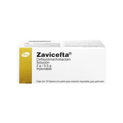 ZAVICEFTA 2/0.5 g 10 Frasco