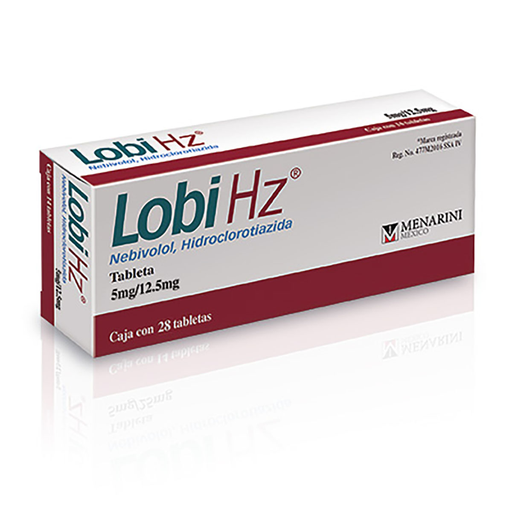 LOBI HZ 12.5/5 mg 28 Tableta(s)