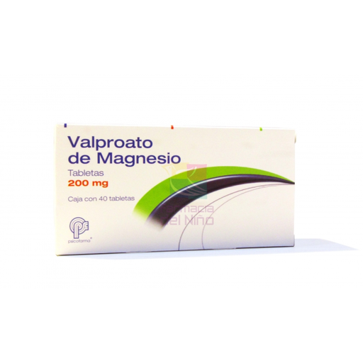 VALPROATO DE MAGNESIO 200 mg 40 Tableta(s)