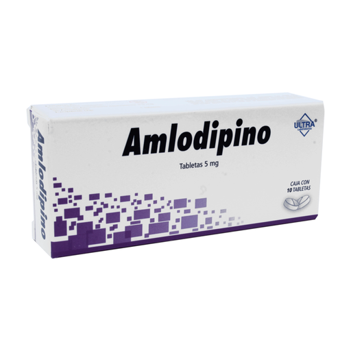 AMLODIPINO 5 mg 10 Tableta(s)