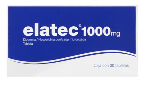 ELATEC 900/1000 mg 30 Tableta(s)
