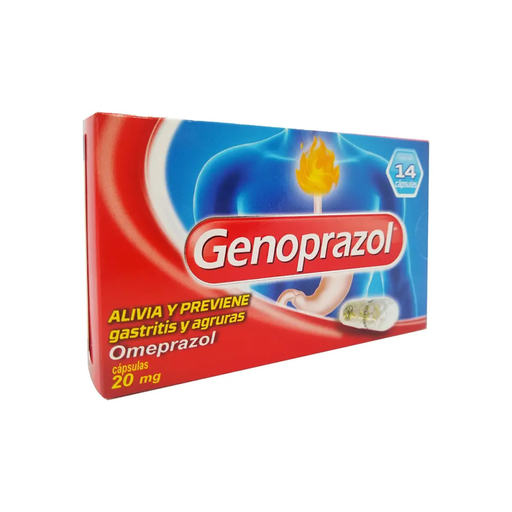 GENOPRAZOL 20 mg 14 Cápsula(s)