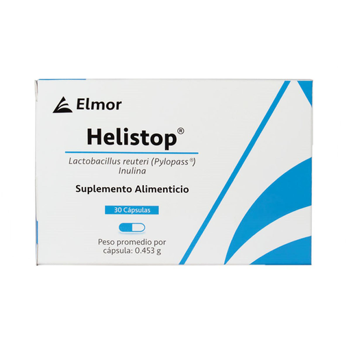 HELISTOP 0.453 g 30 Cápsula(s)