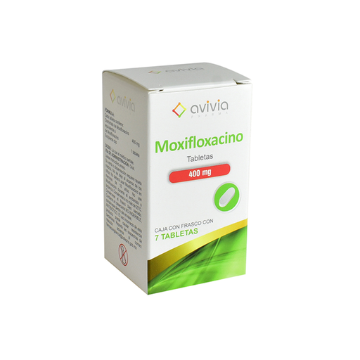 MOXIFLOXACINO 400 mg 7 Tableta(s)