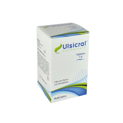 ULSICRAL 1 g 40 Tableta(s)