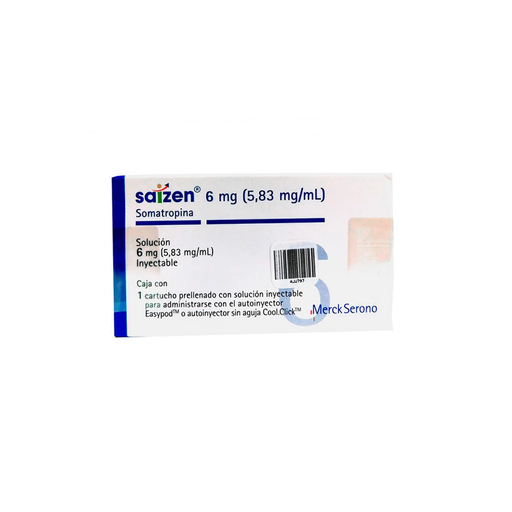 SAIZEN 6 mg 1 Cartucho