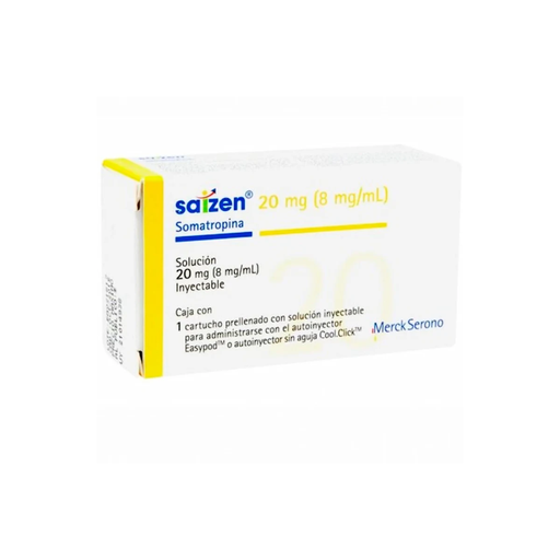 SAIZEN 20 mg 1 Cartucho