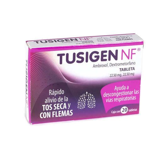 TUSIGEN NF 22.5/22.5 mg 20 Tableta(s)