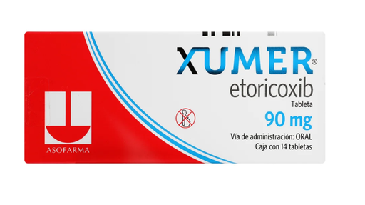 XUMER 90 mg 14 Tableta(s)