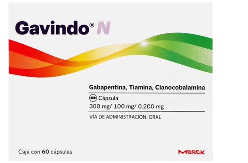 GAVINDO 300/100/0.200 mg 60 Cápsula(s)