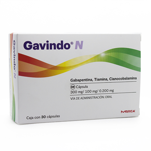 GAVINDO 300/100/0.200 mg 30 Cápsula(s)