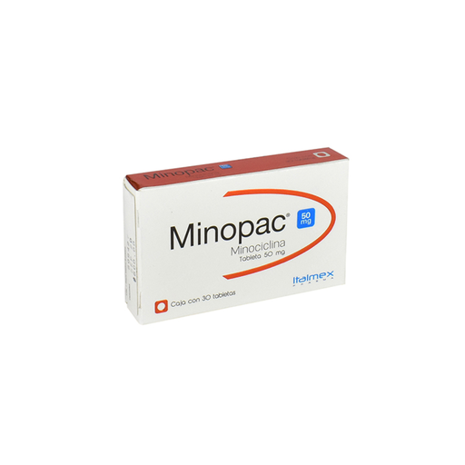 MINOPAC 50 mg 30 Tableta(s)