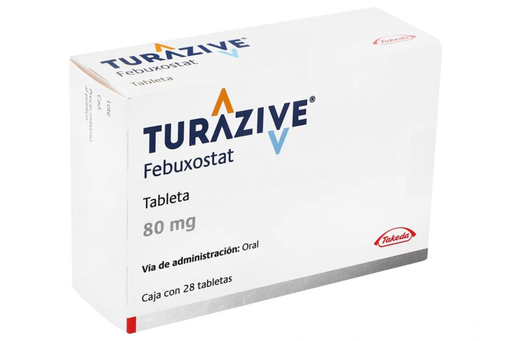 TURAZIVE 80 mg 28 Tableta(s)