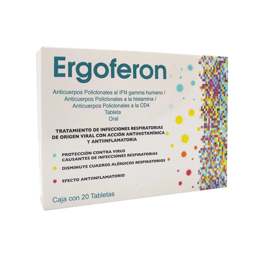 ERGOFERON 12C/30C/50C 20 Tableta(s)