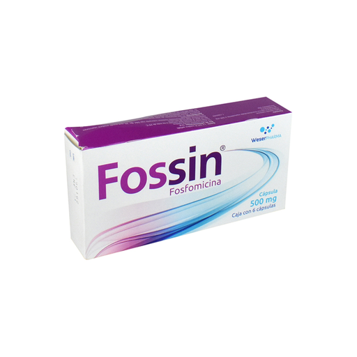 FOSSIN 500 mg 6 Cápsula(s)