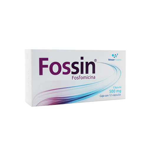 FOSSIN 500 mg 12 Cápsula(s)