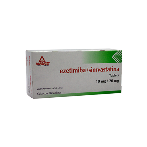 EZETIMIBA / SIMVASTATINA 10/20 mg 28 Tableta(s)