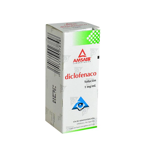 DICLOFENACO OFT 1 mg 5 Mililitro