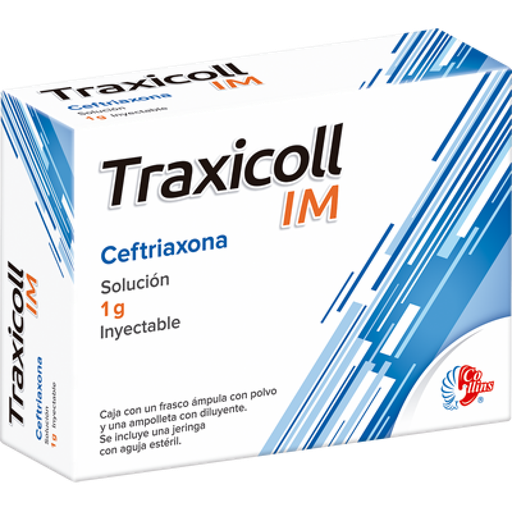 TRAXICOLL I.M. 1 g/3.5 ml 1 Frasco Ámpula