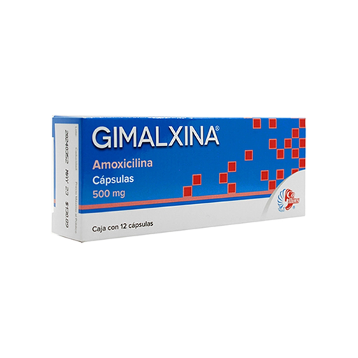 GIMALXINA 500 mg 12 Cápsula(s)