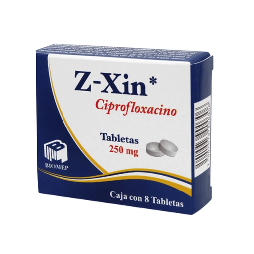 Z-XIN 250 mg 8 Tableta(s)