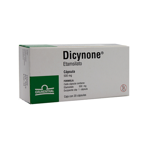 DICYNONE 500 mg 20 Cápsula(s)