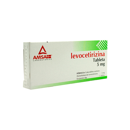 LEVOCETIRIZINA 5 mg 10 Tableta(s)