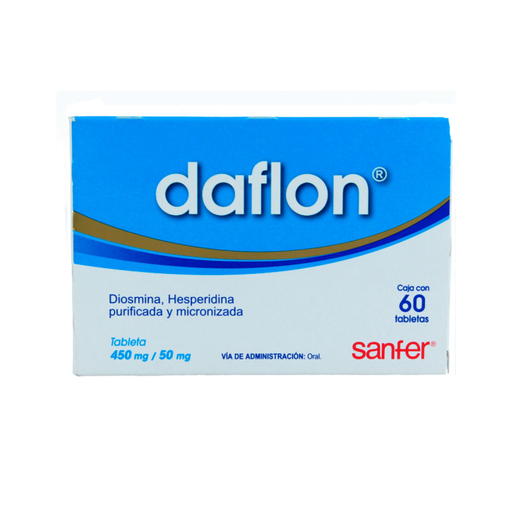 DAFLON 450 mg/50 mg 60 Tableta(s)