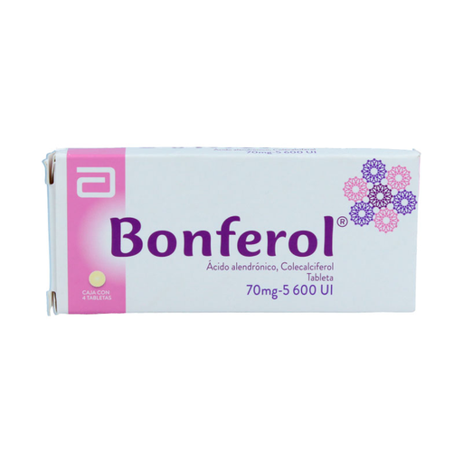 BONFEROL 70 mg/5600 UI 4 Tableta(s)
