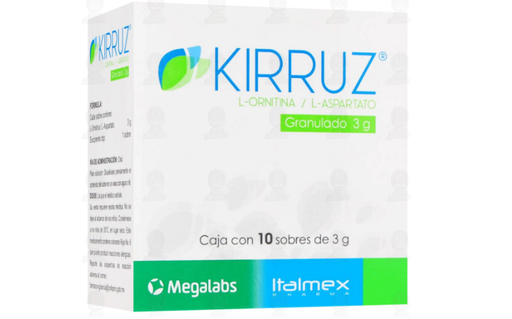 KIRRUZ 3 g 10 Sobre(s)