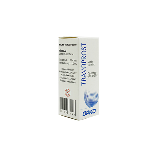 TRAVOPROST 40 mcg 2.5 Mililitro