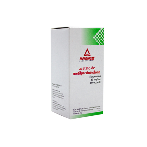 METILPREDNISOLONA 40 mg 1 Frasco Ámpula