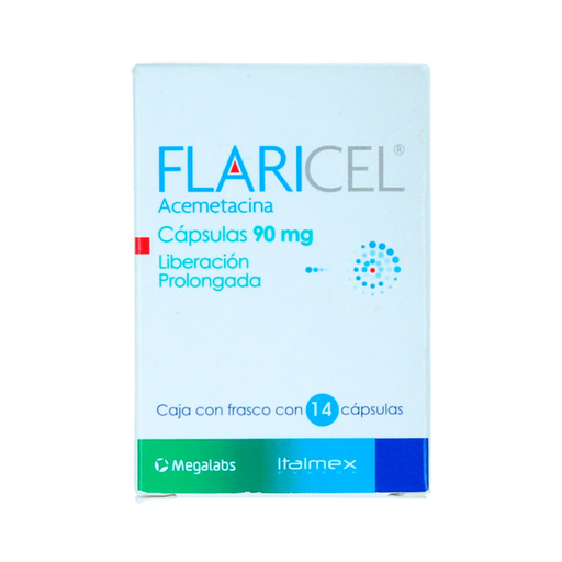FLARICEL 90 mg 14 Cápsula(s)
