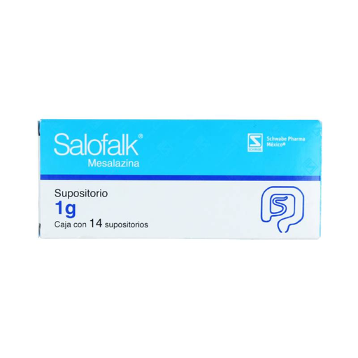 SALOFALK 1 g 14 Supositorios